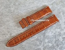 Genuine JLC 17/16mm Brown Leather Watch Strap Band NEW!