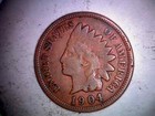 {2} 1902 {1} 1903 {2} 1904 {1} 1908LINDIAN HEAD PENNIES CIRCULATED. FC65P — photo 9