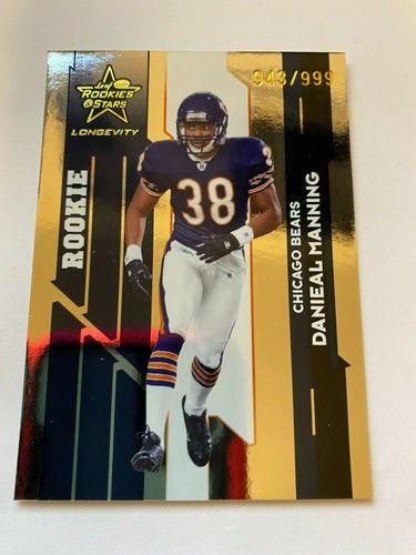 2006 Leaf Rookies & Stars Danieal Manning 943/999 Rookie card - 第 1/1 張圖片