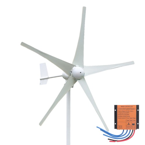 1500W 5 Blades Freie Energie Wind Generator 12V 24V 48V Heimgebrauch Windmühlen - Bild 13 von 14