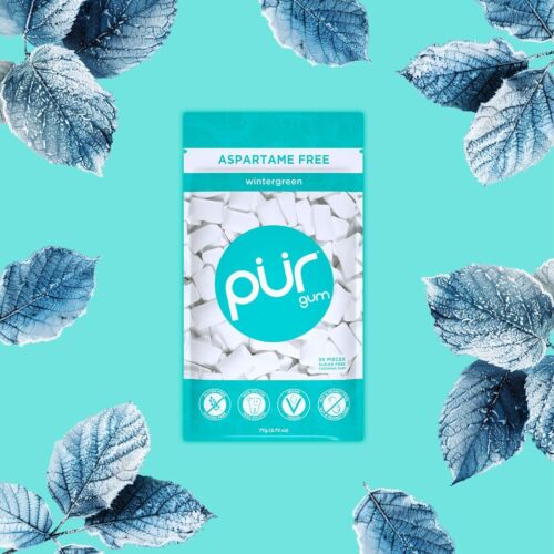 Pur 100% Xylitol Chewing Gum, Sugarless Wintergreen, Sugar Free + Aspartame Free - Picture 4 of 6