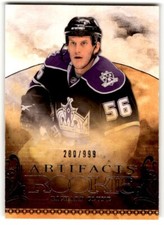 2010-11 Upper Deck Artifacts Richard Clune Rookie /999 #145 Los Angeles Kings