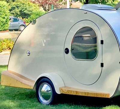 Radzierblende 15" (2x) Edelstahl Wohnwagen Anhänger Caravan Radkappe Radblende - Bild 1 von 4