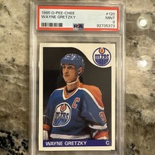 1985-86 Topps #120 Wayne Gretzky PSA 9 Rare New Slab Freshly Graded Error OPC
