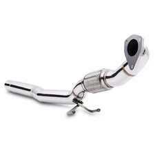 STAINLESS RACE EXHAUST FRONT DECAT DOWNPIPE FOR SKODA OCTAVIA 1U 1.9TDI