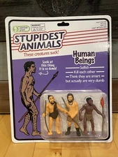 Obvious Plant Stupidest Animals Human Beings Figure Set Internet Art Toy /600