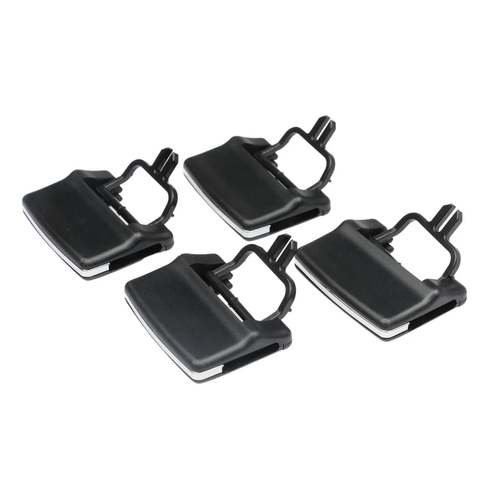 Juego de 4 clips de lengüeta de salida de aire acondicionado negros para Mercedes Benz GL450 ML350 ML550 EE. UU. Foto 2 de 4