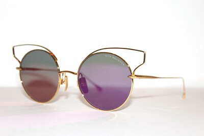 NEW DITA BELIEVER 23008 A-GLD 18K GOLD PURPLE AUTHENTIC  display picture 1
