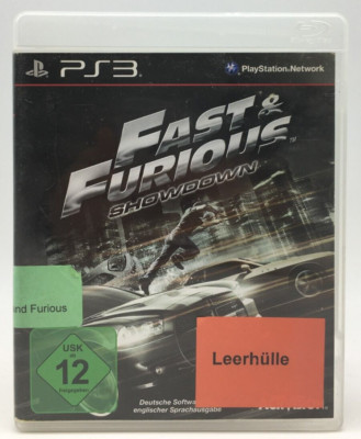 Fast & Furious: Showdown | PS3 | OVP | Game | Sony Playstation 3