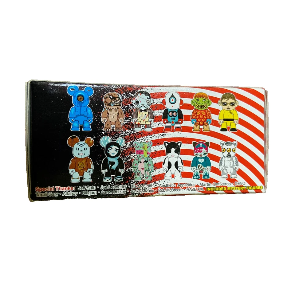 TOY2R OX OP HAZE XXL QEE ART TOY 2.5" ARTISTA SERIE 3 LLAVERO RARO NUEVO Foto 4 de 4