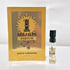 New Paco Rabanne 1 Million Perfume For Men Sample Spray 0.05 Oz / 1.5 ML