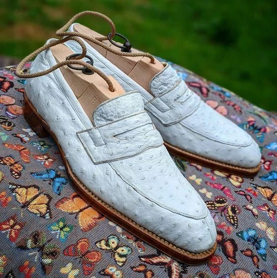 Ostrich shoes hotsell