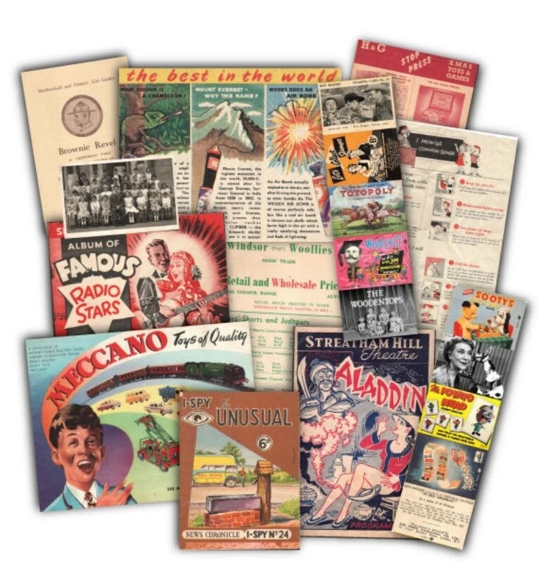 1950s Childhood memorabilia pack (mp)
