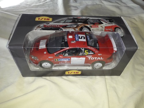 Peugeot 307 WRC 2004 – AUTOart 1/18 – M.Grönholm, Miniature D'occasion