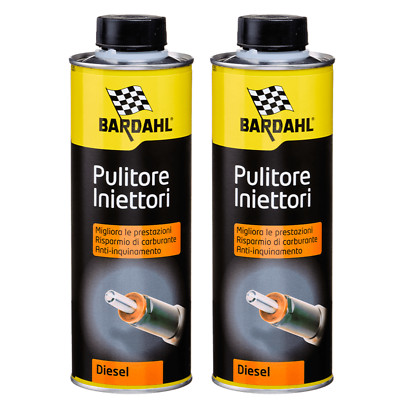 BARDAHL Kit 2 Additive INJEKTORREINIGER DIESEL 500 ML - Kraftstoffersparnis