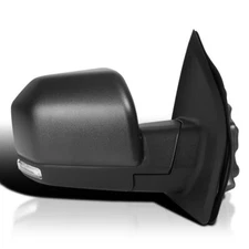 Spec-D Tuning Black Power Heated+LED Signal Right Passenger Side Mirror
