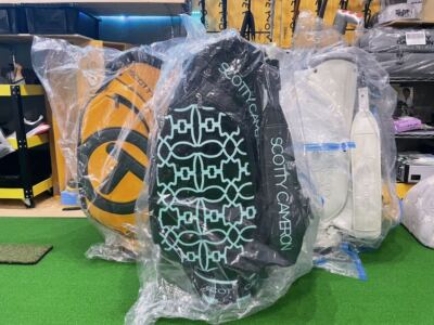 Scotty Cameron Circle T Tour Tiffany Wallpaper Staff Golf Bag USED