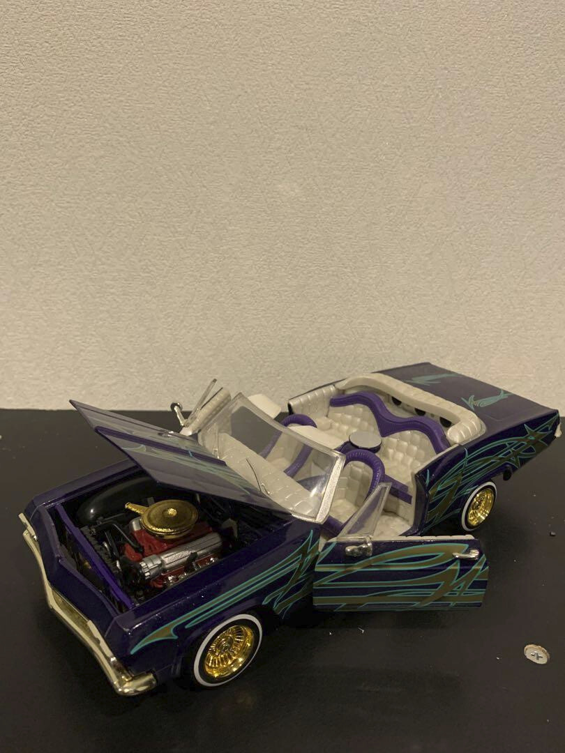 Rare 1/18 65 Impala Low Rider Hot Wheels Model No Box Rare 1/18 65 Impala Low Rider Hot Wheels Model No Box
