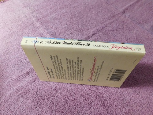 Meg Dominique As Love Would Have It Vintage Romance Paperback 1985 - Picture 6 of 6