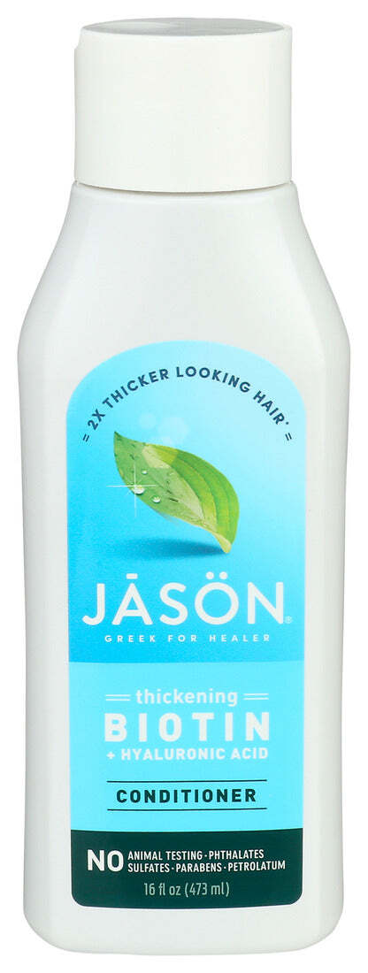 Кондиционер Jason Natural Products с восстанавливающим биотином по 1 штуке по 16 унций 4090₽