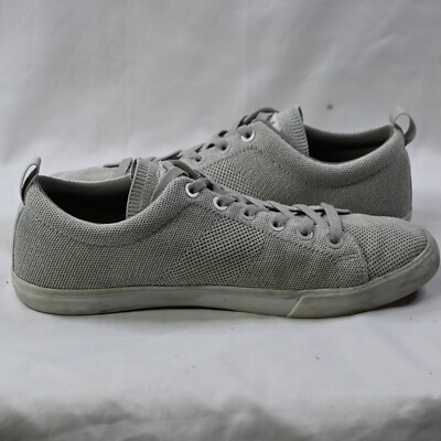 johnnie-O Mens Techknit Gray Fashion Sneaker Size 11 