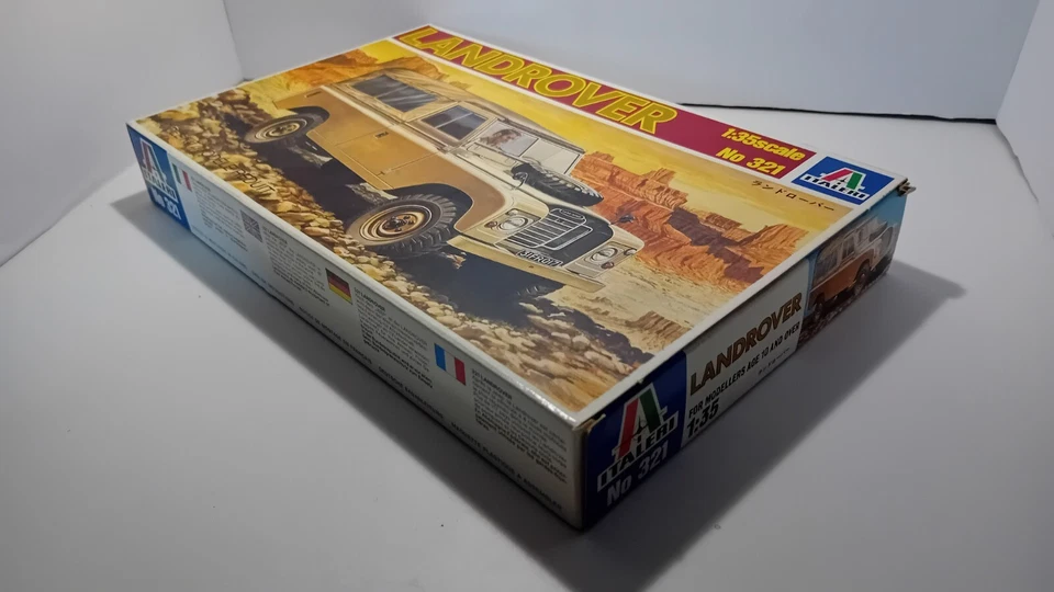 Italeri Land Rover n°321 Model Kit Scala 1:35 - Immagine 2 di 4