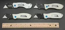 Lot of 4, White HART Box Cutter Utility Knives
