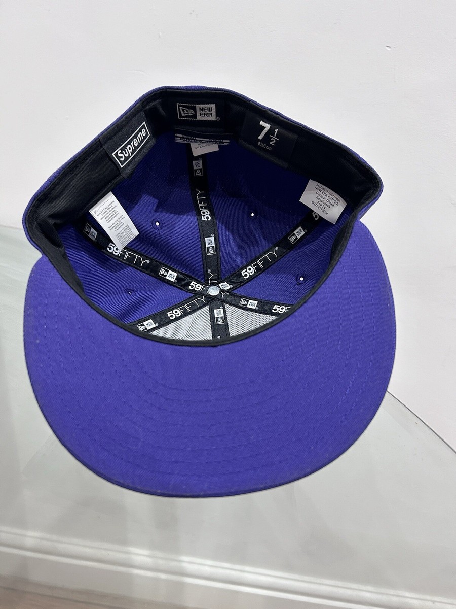 Supreme Futura New Era 59fifty Fitted Hat Purple (SS24) | eBay UK