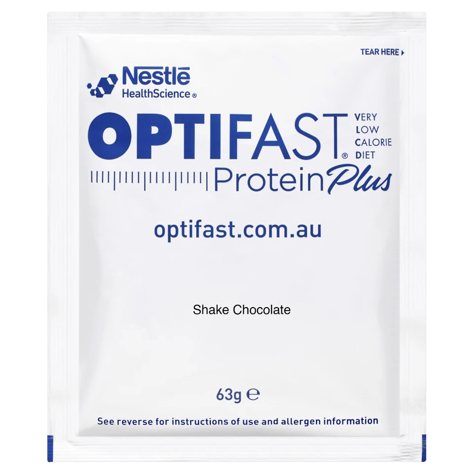Optifast VLCD Protein Plus Shake 10 x 63g Sachets (630g) - Chocolate Flavour - Image 3 of 3