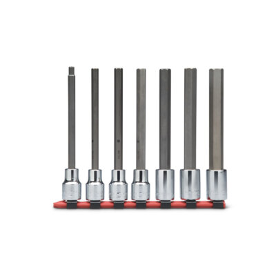Wright Tool 316 3/8'' Drive 7 Pieces Alloy Steel Hex Bit Socket Set, 1/8'' - 3/8''
