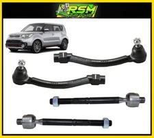 New Inner & Outer Tie Rods End Set for Soul 14-19 4pcs