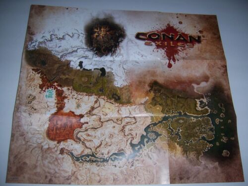 Conan Exiles Poster Map - Picture 1 of 2