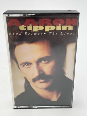 Aaron Tippin Read Between The Lines Casette Tape RCA BMG Records 1992