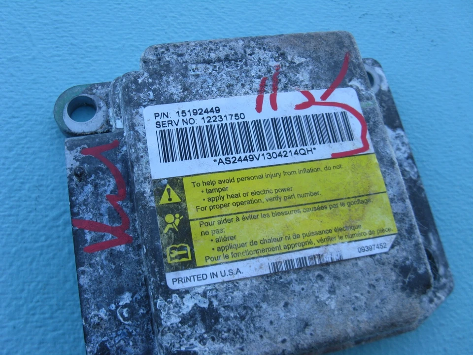 03 04 2003 2004 HUMMER H2 МОДУЛЬ УПРАВЛЕНИЯ РЕЛЕ ДАТЧИК КОМПЬЮТЕРА Б/У OEM 15192449 - Изображение 2 из 4