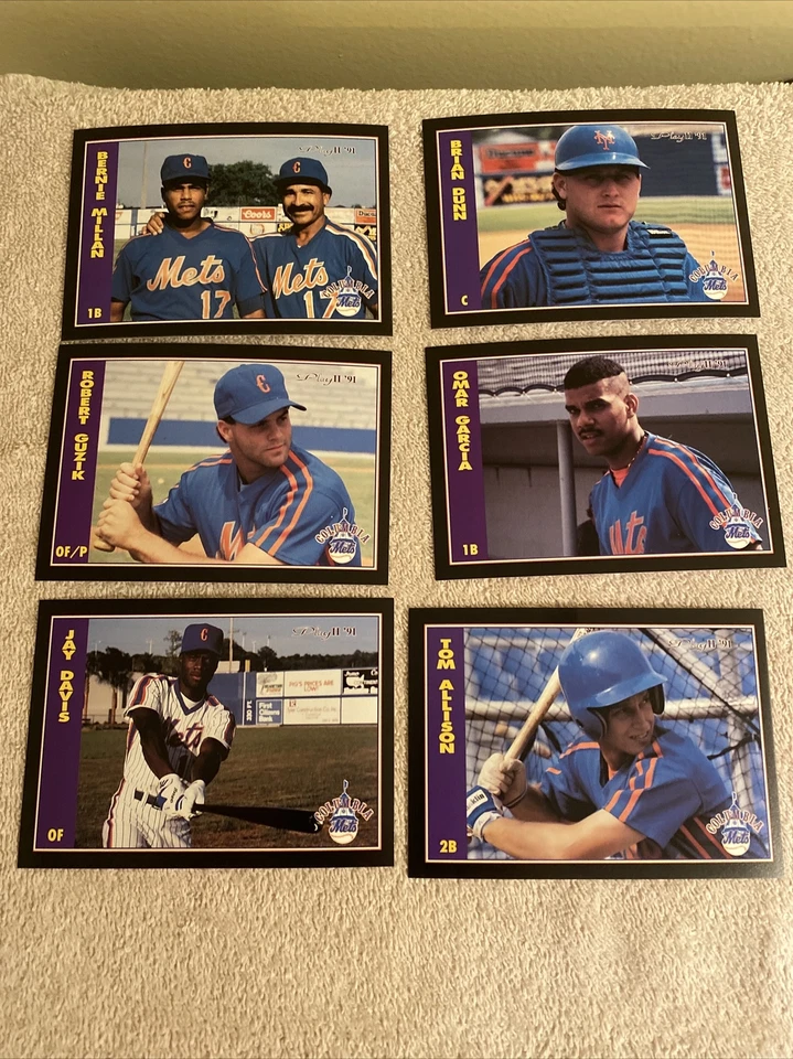 1991 Play II Columbia Mets Team Issued Postcards - Pick your card - Image 2 of 4