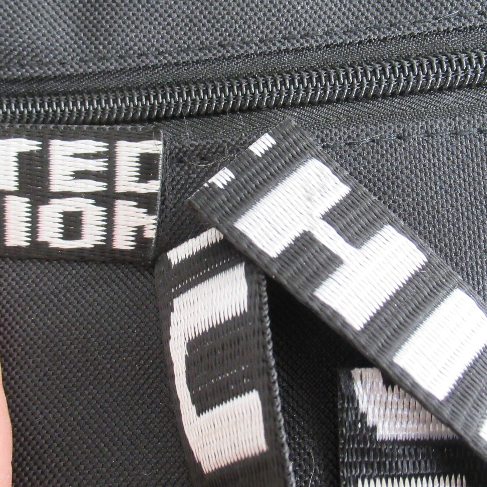 Monster DJ Backpack Black Nylon Adjustable Padded Laptop Charge Port Straps