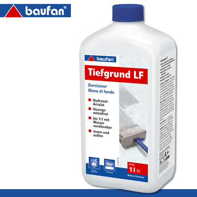 Baufan 1 l Tiefgrund LF Tiefengrund Haftgrund Grundierung Gebrauchsfertig