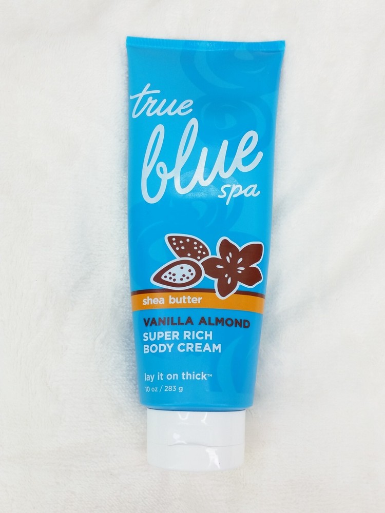 True Blue Spa Vanilla Almond 10oz Body Cream by Bath & Body Works