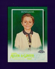2020 Topps Allen & Ginter Chrome Green Refractor 76/99 #284 Julian Edwards RC