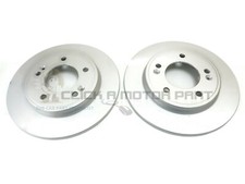 Set 2 dischi freno posteriori (misura controllo 262 mm) per Kia Niro 1.6 Hybrid 2016-2020