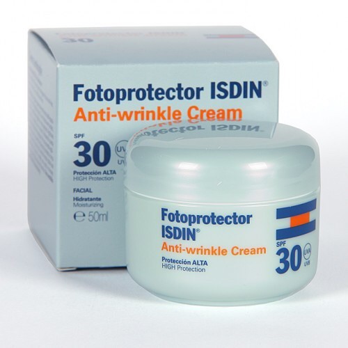 ISDIN Sunscreen Spf30 Antiwrinkle Cream 50ml. Moisturizing With