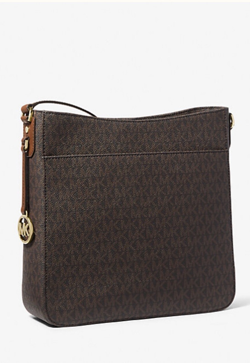 NWT Michael Kors Jet Set Travel Large Logo Messenger Bag | eBay