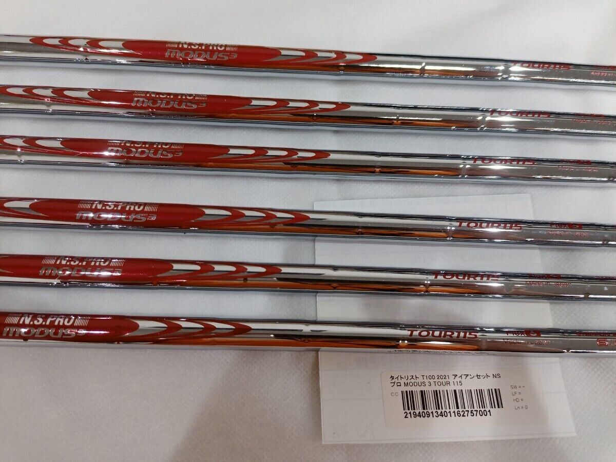 Golf Iron Set Titleist T100 2022 N.S.Pro MODUS3 TOUR115 (S Golf Iron Set Titleist T100 2022 N.S.Pro MODUS3 TOUR115 (S