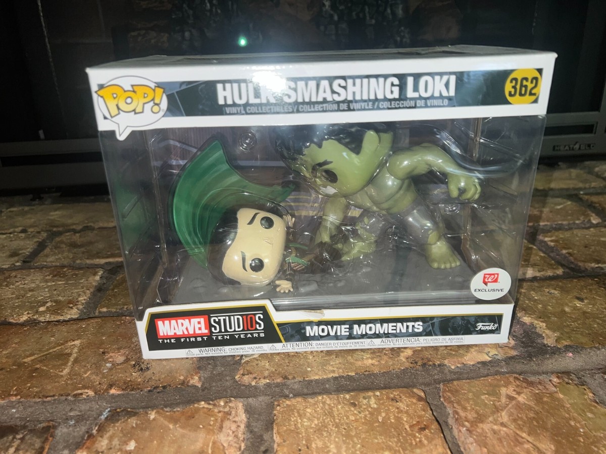 Funko Pop! Movie Moment: Marvel Studios - Hulk Smashing Loki Funko Pop! Movie Moment: Marvel Studios - Hulk Smashing Loki