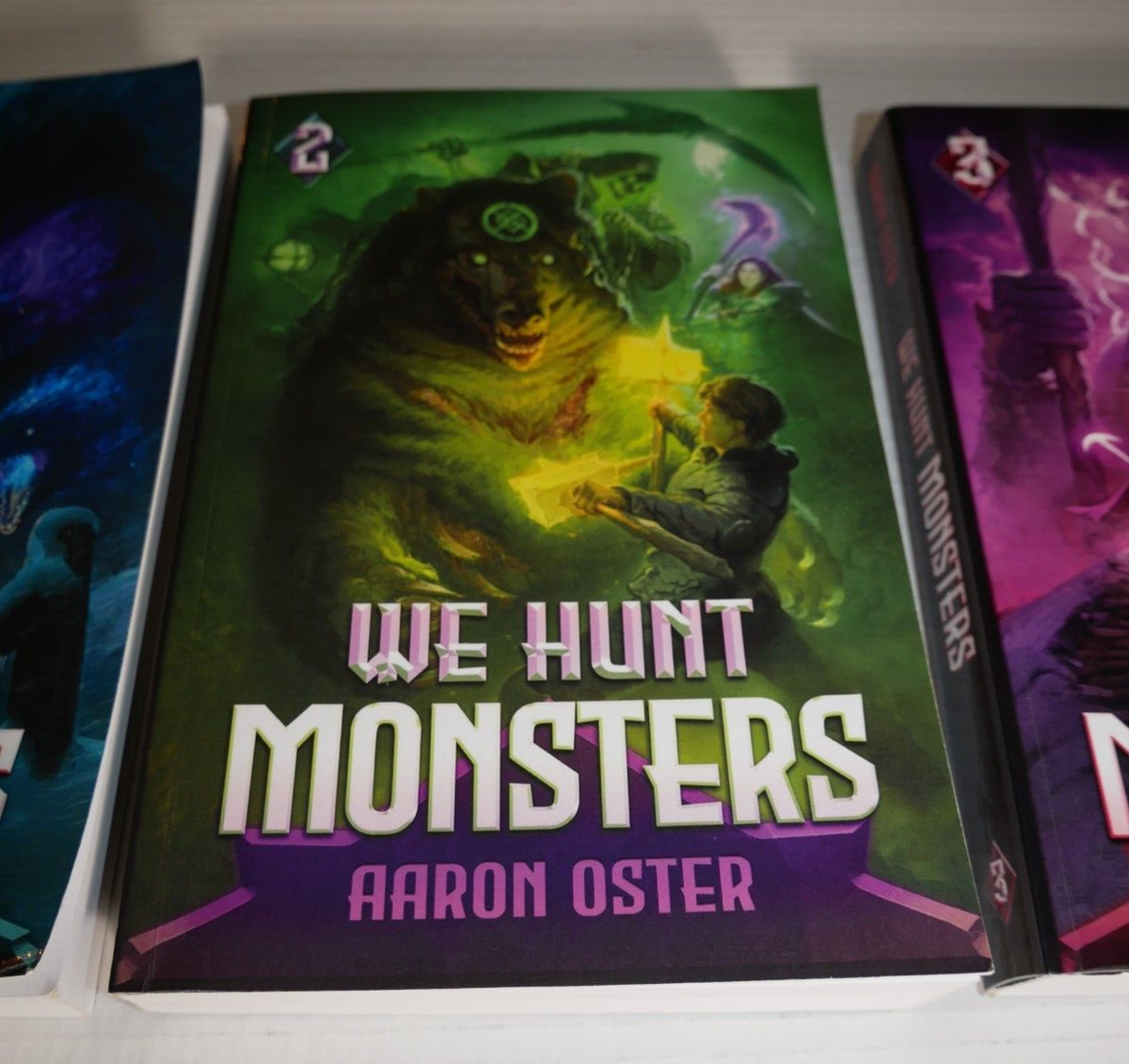 We Hunt Monsters Books 1, 2, 3 One Two Three by Aaron Oster Paperback Lot |  eBay