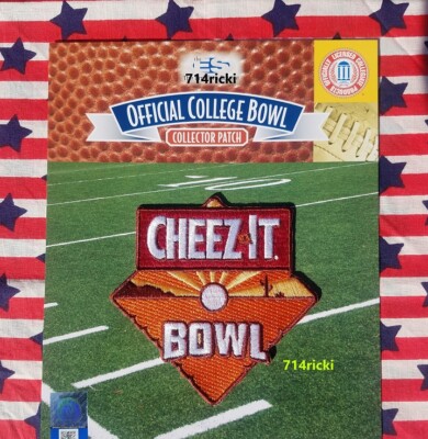 Official 2019 Cheez-It Bowl Collector Patch Air Force vs Washington State 