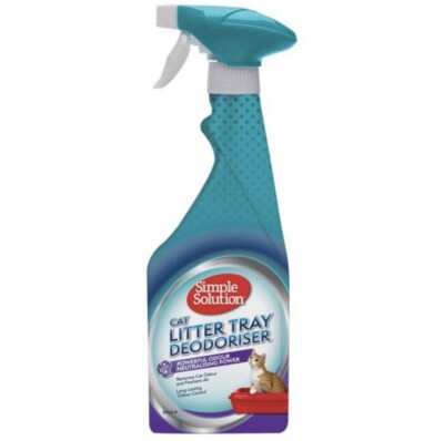 Simple Solution Katzenstreu Geruchsbeseitiger mit enzymatischer Reinigung, 500 ml