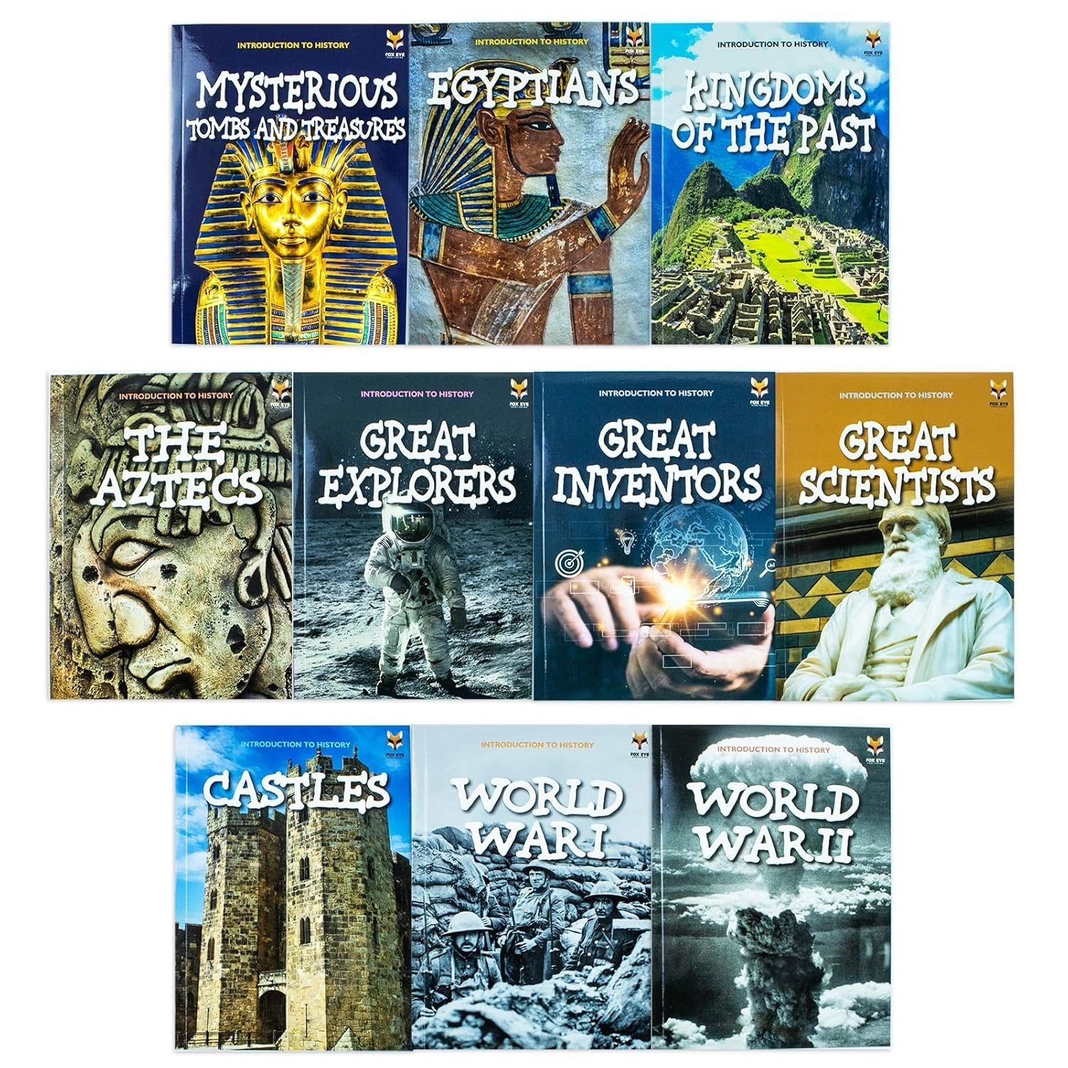 Children Introduction to History for Beginners 10 Books Collection Set Series 2