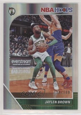 2019-20 Panini NBA Hoops Premium Box Set 190/199 Jaylen Brown #7 0ad