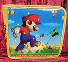 Nintendo DS Super Mario Bros Yellow Carrying Case Fits 21 Games VINTAGE GAMER